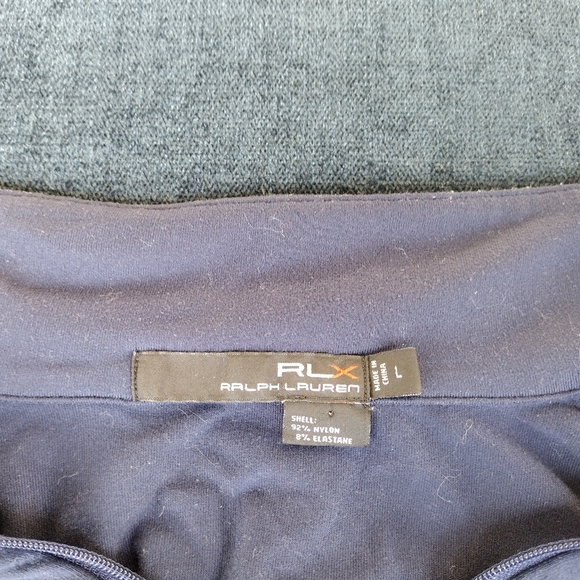 Vintage Ralph Lauren Polo RLX Track Jacket Mens Large US OPEN 2013 Tennis Sport - Picture 5 of 8